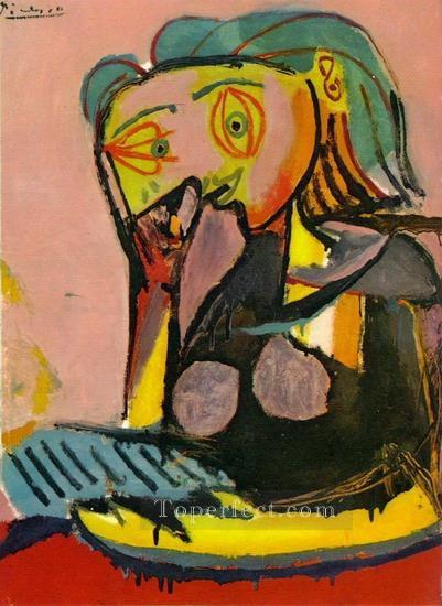 Mujer inclinada 3 1938 cubista Pablo Picasso Pintura al óleo